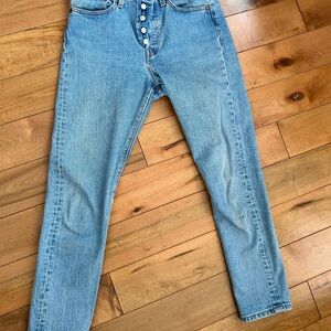 Levi's 501 Blue Women's Jeans